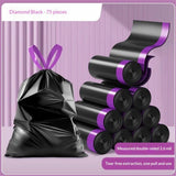 multipurpose trash bags, Drawstring Design, Extra Durable and Unscented Garbage Bags， Count for Home, Bathroom, Office, Outdoor Camping，150Count.