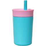 12oz Portable Insulated Coffee Mug Stainless Steel Hot and Cold Sports Cup Car with Straw Travel(light blue) In Australia - Darrahopens