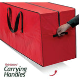 Large Christmas Tree Storage Bag, 48.03 inch Christmas Trees Bag Waterproof Dustproof Artificial Tree Bags with Zippers and Handles Wide Opening