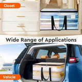 2-Pack Oversized Moving Bags with Reinforced Handles, Heavy-Duty Storage Tote for Clothes, Moving Supplies (Clear, 2-Pack) In Australia - Darrahopens