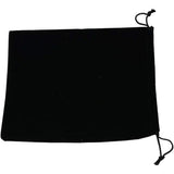 Gift Bags, Pack of   7.09x9.84 inches Velvet Drawstring Jewelry Pouches, for Candy, Toys, Jewelry, Treats, Birthday Party Favors (Black)storage bag only