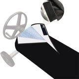 Pool Solar Reel Blanket Protective Cover with Velcro Anti-UV Storage Protection for Ground and Underground Swimming Pool Cover Reel  black 490*96cm In Australia - Darrahopens
