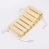 Chicken Coop Toy Chicken Toys for Hens Natural Wood Chicken Ladder Chicken Swing Chicken Perch for Birds Poultry Rooster Chicks