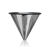 Reusable Coffee Filter for  Pour Over Drippers : Stainless Steel Wave Alternative for Sustainable Brewing In Australia - Darrahopens