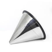 Reusable Coffee Filter for  Pour Over Drippers : Stainless Steel Wave Alternative for Sustainable Brewing
