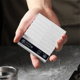 Coffee Scale  Electronic Espresso Scale, Free Switching of Ounce/kg Units, Digital Scale for Kitchen/Baking/Cooking, white In Australia - Darrahopens