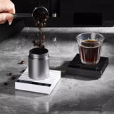 Coffee Scale  Electronic Espresso Scale, Free Switching of Ounce/kg Units, Digital Scale for Kitchen/Baking/Cooking, white