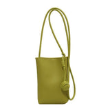 Mobile Phone Bag Mini  Bag  Style Simple and Versatile Small Square Bag rossbody small bag for girls,  PU mini small square bag, green In Australia - Darrahopens