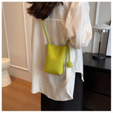 Mobile Phone Bag Mini  Bag  Style Simple and Versatile Small Square Bag rossbody small bag for girls,  PU mini small square bag, green In Australia - Darrahopens