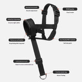 Adjustable Dog Harness, for Training and Daily Walks Small Dog Muzzle Dog Head Collar Halter M Black In Australia - Darrahopens