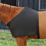 Horse Shoulder Guard, High Elastic Fabric Horse Vest - Anti-Rub Bib Comfortable scratch resistant protective vest- Black (Size) In Australia - Darrahopens