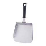 Griddle Spatula, Large Stainless Steel Griddle Food Mover Shovel Metal Food Scooper for Flat Top Stir-frying Grilling Cooking Rice, Vegetables and More.Detachable handle