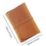 Leather Passport Holder with Travel Wallet, Genuine Leather Passport Cover- Passport Wallet, Leather Folding Wallet for Passports ( Brown) In Australia - Darrahopens