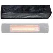 Wall-Mounted Patio Heater Cover -  Electric Heater Cover,420D Oxford Waterproof Dustproof Infrared Heater Covers for Indoor Outdoor Garage Backyard Hanging Patio Heaters (Black)