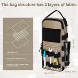Heavy Duty Small Tool Bags for Men with Carabiner,Tool Pouch Bag,Portable Utility Tools Storage Organizer Case  for Motorcycle,Camping, Road Trip, Electricians In Australia - Darrahopens