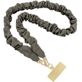 Neck Lanyard For Women - Scrunchie Cute Lanyard for Keys, Id Card Holder, Wallet - Aesthetic Long Lanyard（Stone gray long style） In Australia - Darrahopens
