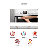 Refrigerator Door Handle Covers, 5PCS, Leather Kitchen Appliance Handle Covers Keep Your Fridge Microwave Oven Stove Dishwasher Clean,Trimmable and One Size Fits All (light brown) In Australia - Darrahopens