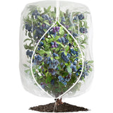 2 PCS Large Fruits Tree Netting Cover for Garden,  Insect Bird Barrier Deer Netting Cover Bag with Drawstring Garden Plant Netting for Tomato Blueberry Bush Netting Covers（70*100㎝） In Australia - Darrahopens