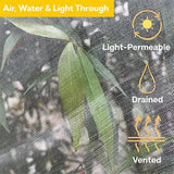 2 PCS Large Fruits Tree Netting Cover for Garden,  Insect Bird Barrier Deer Netting Cover Bag with Drawstring Garden Plant Netting for Tomato Blueberry Bush Netting Covers（70*100㎝）