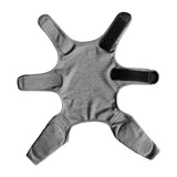 Right Left Leg Recovery Sleeve for Dogs Rear Legs, Pet Prevent Licking Wound Elbow Protector, Protective Wound Pants for Dogs for Sprain   Arthritis Joint Care Grey L In Australia - Darrahopens
