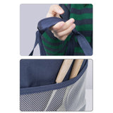 Insulated Lunch Bag for Women/Men - Reusable Lunch Box for Office Picnic Hiking Beach - Leakproof Cooler Tote Bag Organizer Strap for Adults - Blue small