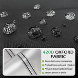 Puzzle Board Cover,Waterproof Cover for  Pieces Jigsaw Puzzles Board with Drawers,Dustproof Puzzle Tables for Adults with Drawers Covers (Black,420D：92*69*20cm) In Australia - Darrahopens
