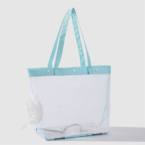 Mesh Dog Sling for Small Dogs and Cats-Light & Breathable Cat Carrier Pouch,Soft Puppy Purse with Adjustable Shoulder Strap (Mint green )