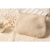 Hand woven cotton bag crochet tassel beach bohemian women's bag summer beach handbag Crossbody Purse （white） In Australia - Darrahopens