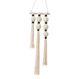 Wall Hanging Tassels Sphericity Cotton Textile  for Bedroom Living Room Decor , Natural Farmhouse Rope Ball Yarn Art In Australia - Darrahopens