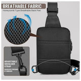 Mens Sling Bag Small Crossbody Sling Bag, Mini Chest Bag Waterproof  Shoulder Bag for Men Women In Australia - Darrahopens