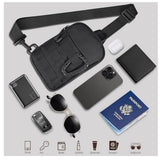 Mens Sling Bag Small Crossbody Sling Bag, Mini Chest Bag Waterproof  Shoulder Bag for Men Women In Australia - Darrahopens