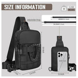 Mens Sling Bag Small Crossbody Sling Bag, Mini Chest Bag Waterproof  Shoulder Bag for Men Women In Australia - Darrahopens