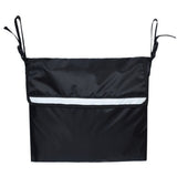 Wheelchair Bag,Wheelchair Backpack Bag,Waterproof,Wheel Chair Storage Tote Accessory-Large Capacity with Reflective Stripe for Walker Rollator Wheelchair Transport Chair（Black） In Australia - Darrahopens
