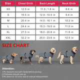 Recovery Suit for Dogs, Dog Surgery Suit Female Spay, Dog Surgical Recovery Onesie Male Neuter, Anti Licking Wounds Puppy Post Surgery Bodysuit Outfit, Cone of Shame Alternative, Grey L