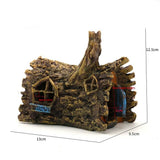 Fish Tank Decorations Betta House Hide Cave Aquarium Ornament Small and Medium Fish Accessories Fish Resin Toys Hideouts Aquarium Backgrounds