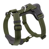 Dog Harness for  Dogs, No Pull Dog Harness Easy Walk with Metal Hardware, Ergonomic Y-Shaped Design, Soft Padding, Padded Handle, Durable High-Tensile cortex (Green, L) In Australia - Darrahopens