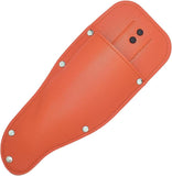 Garden Pruner Sheath, Pruner Tool Holster, Premium PU Leather Holster Protective Case Cover Scabbard for Gardening Pruning Shears Scissor - Orange In Australia - Darrahopens