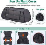 Garden Cover for Raised Beds  Pop-Up Mesh Plant Garden Bed Cover for Vegetables, Seedlings, Fruits, Frost Protection, Outdoor Gardening Bird and Animal Barrier Greenhouse Cover (Black) In Australia - Darrahopens