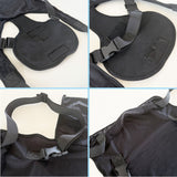 Infant Airplane Seat Extender Travel Bed | Baby on Lap Flight Bed | Foldable Soft Airplane Baby Travel Seat Extender on Lap with Neck Pillow | Fits Economy Seats | Black In Australia - Darrahopens
