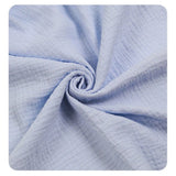Nursing Cover for Baby Breastfeeding, Cotton Breathable with Arch Neckline for Women, Outward breastfeeding shawl covering cloth（Blue） In Australia - Darrahopens