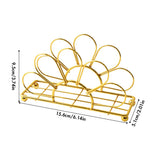 Napkin Holder for Table,  Gold Napkin Holders for Paper Napkins , Picnic Table, Indoor & Outdoor Use, Elegant Décor