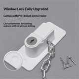 oor Locks for Kids Safety, for Door Monkey, Child Proof Door Lock, Drawers and Child Safety Cabinet Locks, Adhesive No Drilling(White 2Pack) In Australia - Darrahopens
