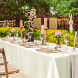 Rectangular Satin Tablecloth -beige, Rectangle Shiny Satin Table Linens for Rectangular Tables（145*260CM） In Australia - Darrahopens