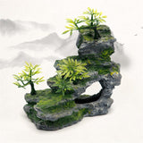 Medium Aquarium Rock Mountain Decor – Realistic Resin Landscape Ornament for Fish Tanks – Enhances Underwater Scenery, Easy to Clean, Safe for Fish In Australia - Darrahopens