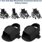 A pair of Adjustable Wheelchair Foot Straps for Leg Supports: Durable, Easy to Install, Secure Restraints for Seniors, Disabled, and Post-Surgery Patients,Perfect Foot & Leg Rests In Australia - Darrahopens