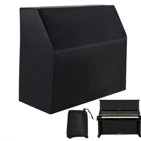 Upright Piano Cover - Silver Oxford Fabric, Dustproof & Waterproof, Household musical instrument protective cover（420D：153*60*110cm） In Australia - Darrahopens