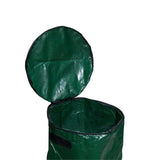 Big Compost Bag -  Garden Compost Bin for Yard Garbage Cans Plant growth bag fermentation bucket (Green 1pcs 45*80cm)