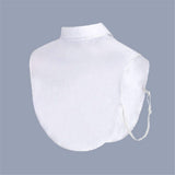 Fake Collar Detachable  Collar Faux False Collar Blouse Half Shirt Collars Tops for Women  Graduation Halloween（Black+white）