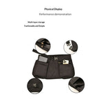 Waist Apron - 6 Pockets with Zippers & Adjustable Clip Belt For Kitchen Cooking Restaurants Waiters Servers BBQ In Australia - Darrahopens