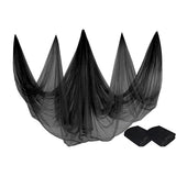 Mosquito Netting Garden Mesh Netting,Fly Bird Net Barrier Hunting Blind Plant Protecting Net, Black（2.4*6m） In Australia - Darrahopens